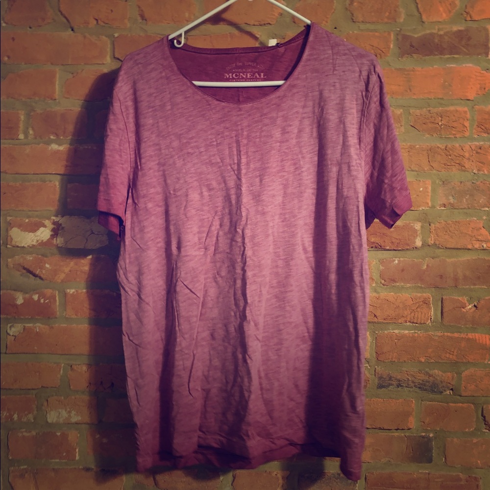 NWT Faded Maroon Loose Tee